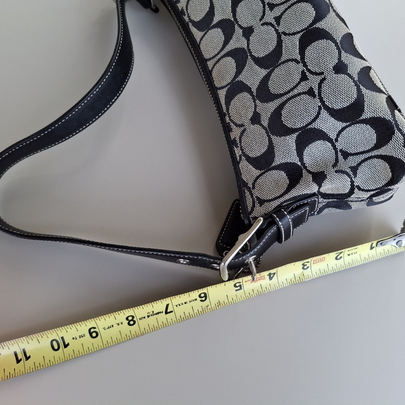 Coach Black and Gray Women's Bag - Picture 8 of 15